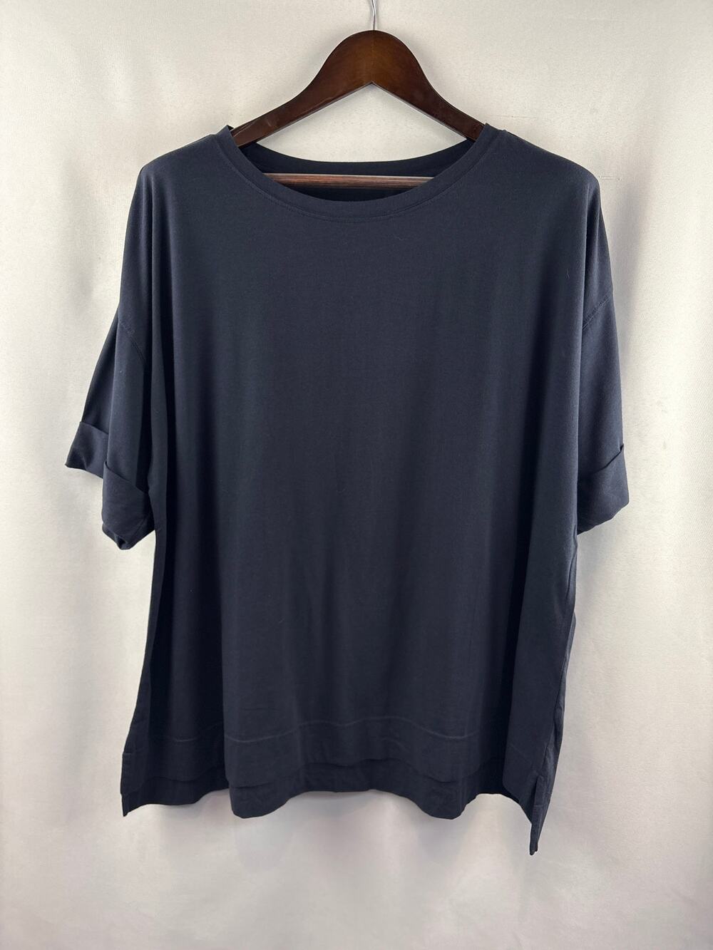 Women’s LOGO Principles XL Navy Blue Short Sleeve Shirt